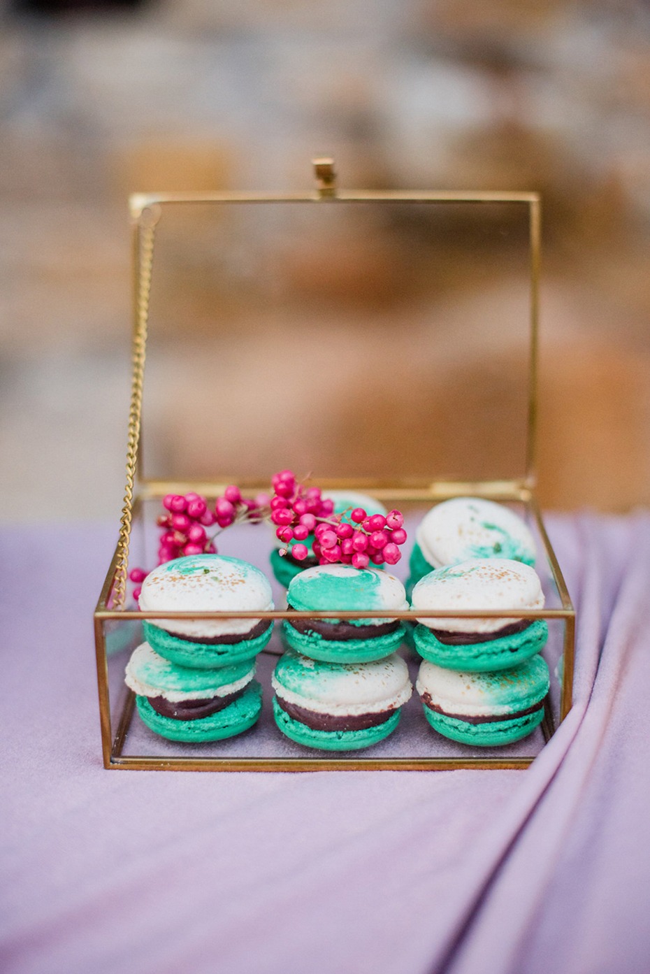 classic french macarons for your wedding day