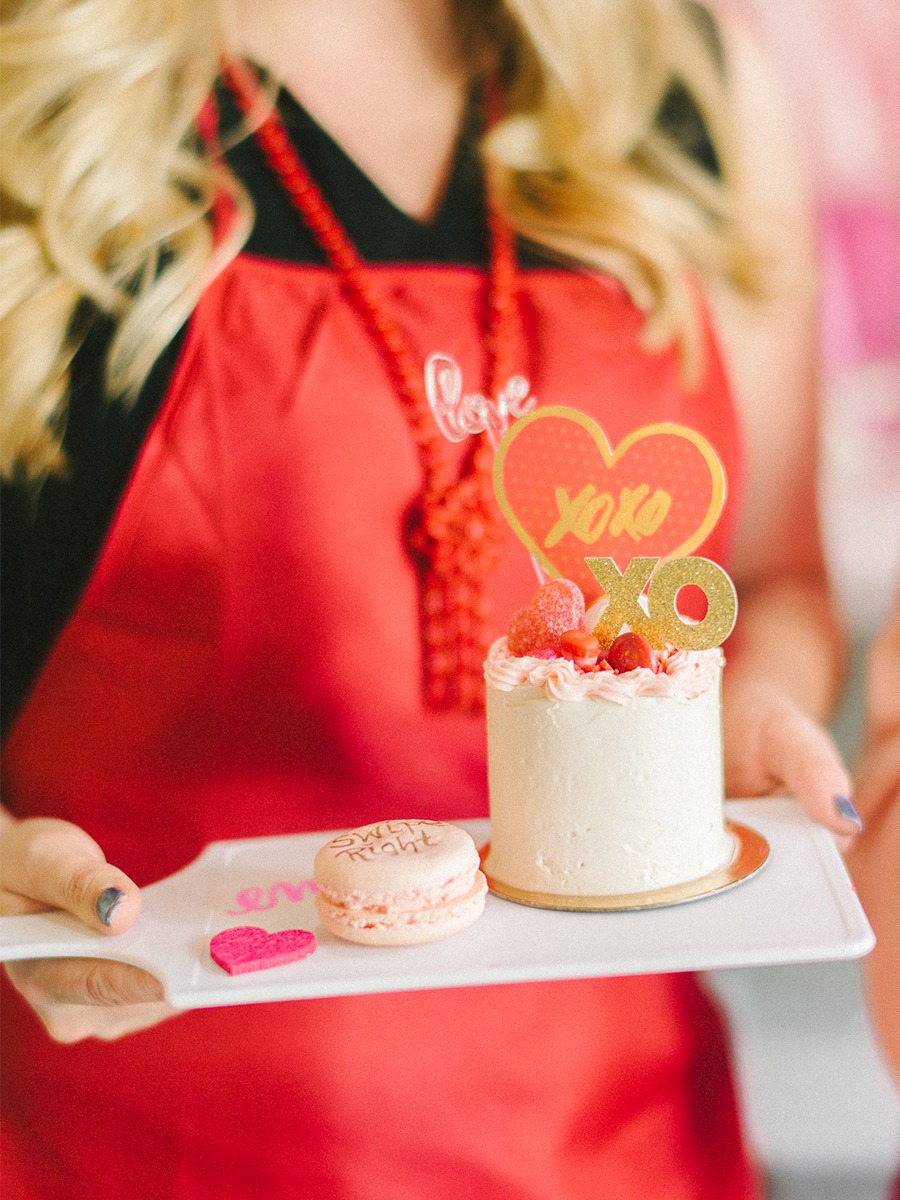 Spread The Love With This Sweet Cake Decorating Bridal Shower Idea