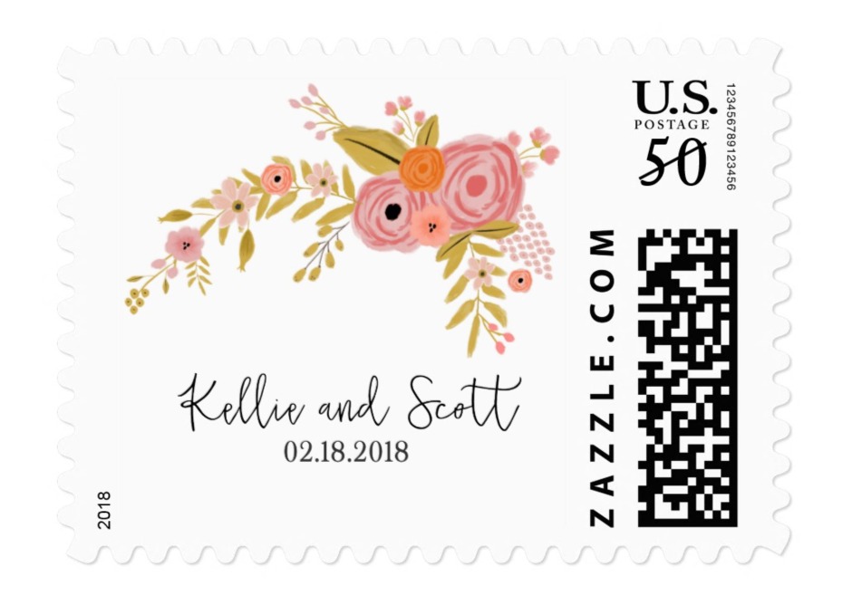 custom wedding stamps