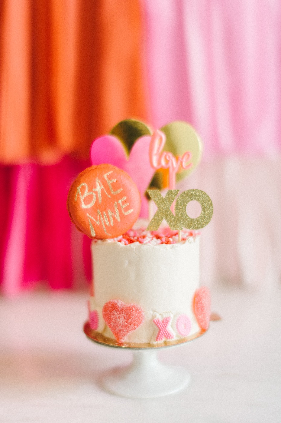mini cake decoration for your bridal party