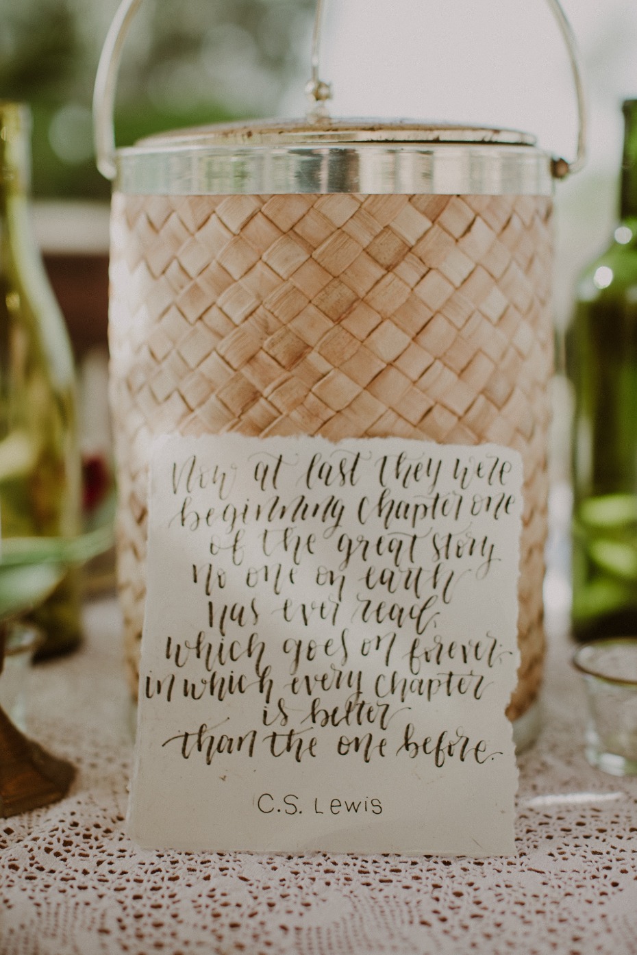 C.S. Lewis quote for your wedding day