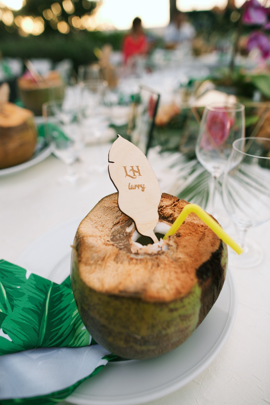 coconuts for your wedding guests