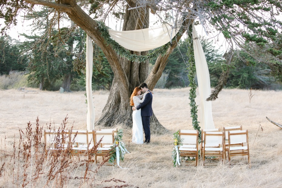 romantic wedding idea for your big day at the Dream Inn Santa Cruz