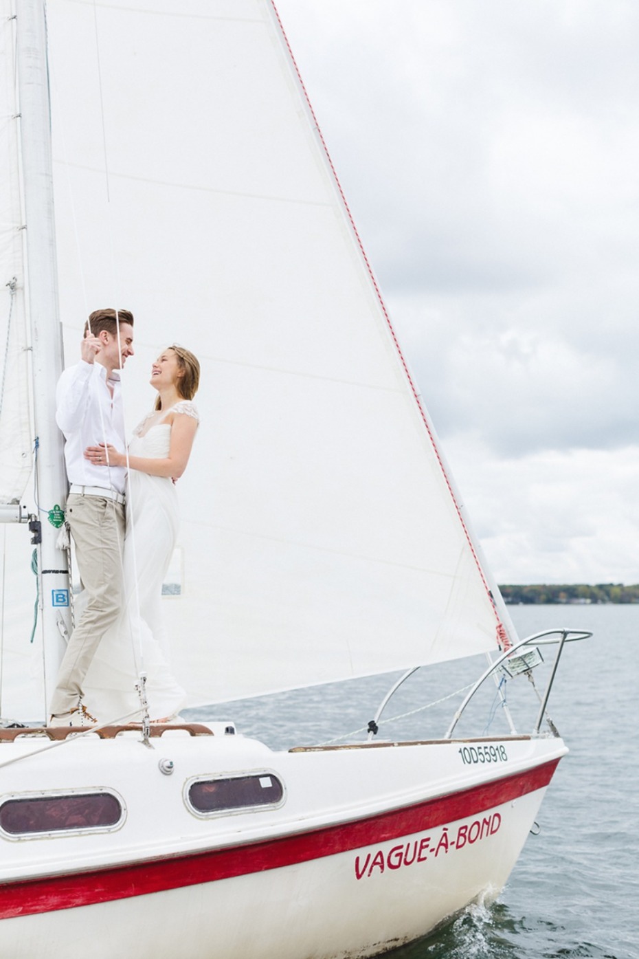 elegant sailboat elopement ideas