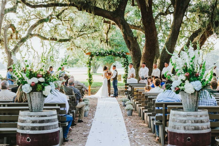 rustic texas vineyard wedding ideas