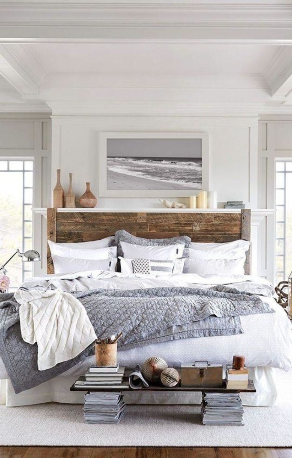 rustic country bedroom idea