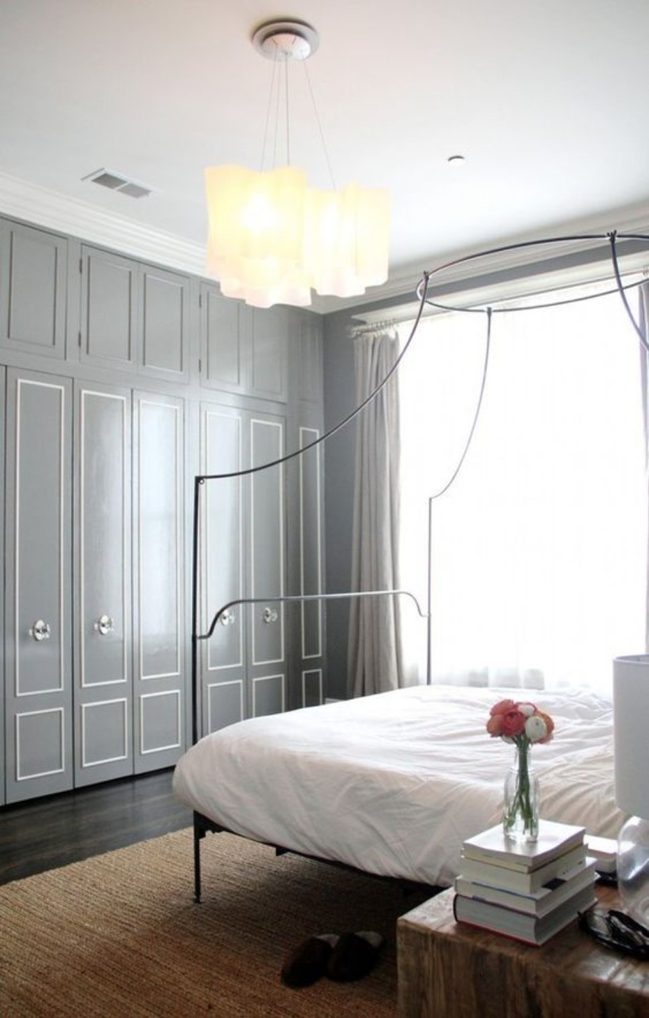 modern romance bedroom idea