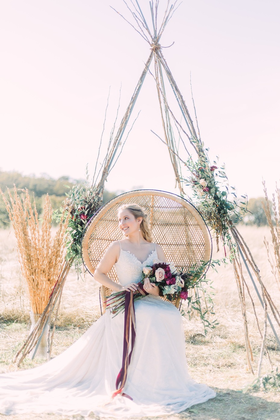 colorful bright and free wedding ideas for the bohemian bride
