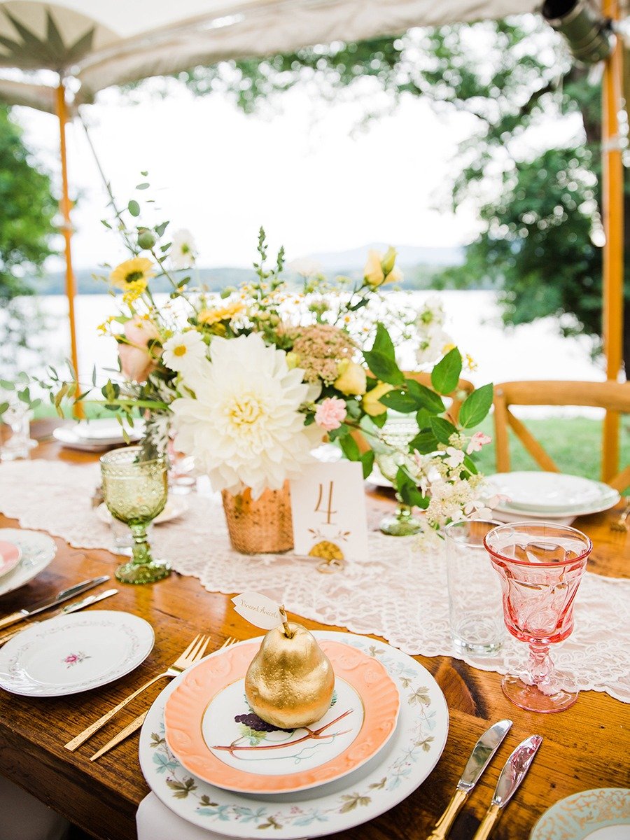 A Late Summer River Side Wedding In New York State