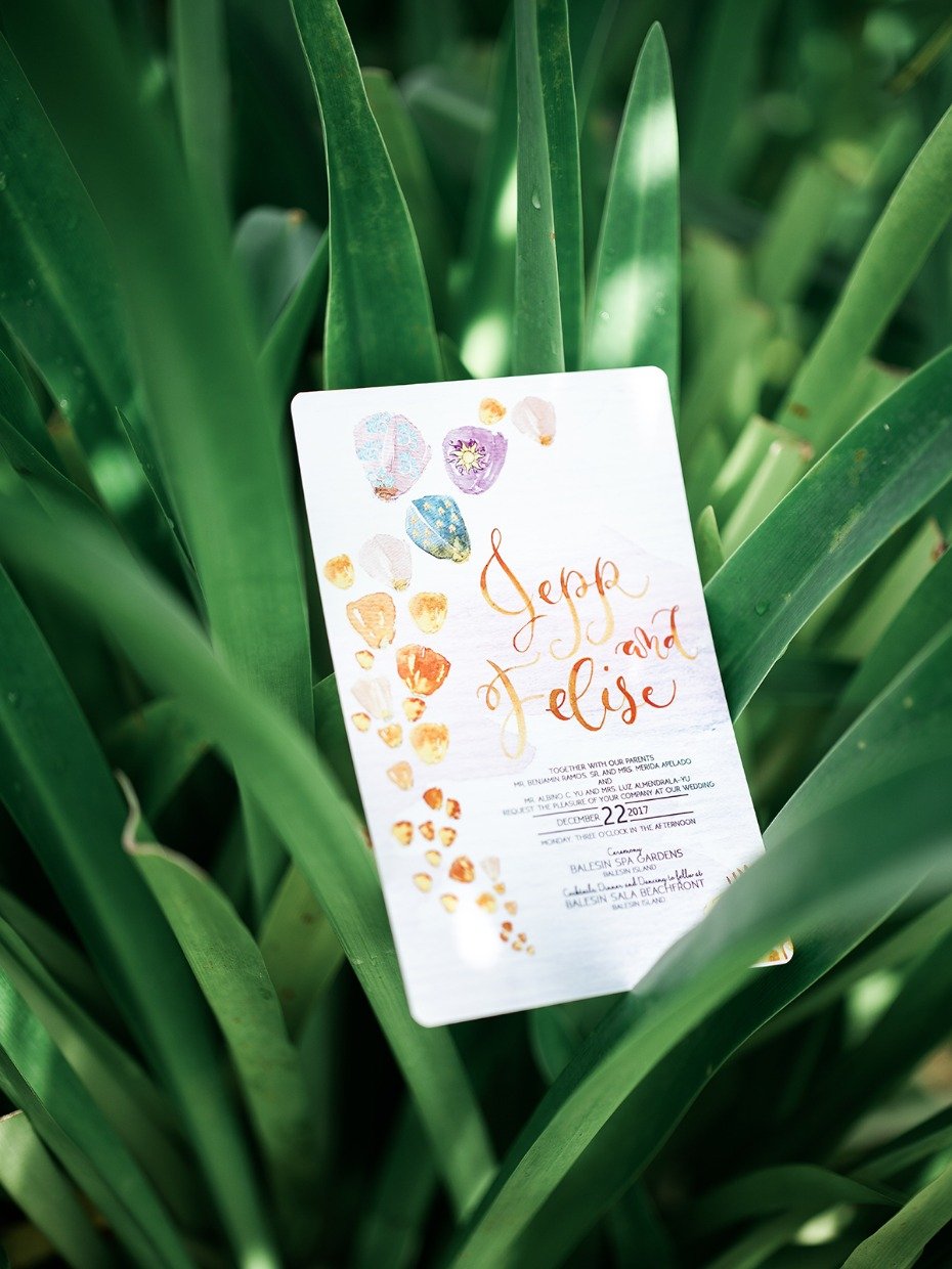 Tangled themed wedding invitations