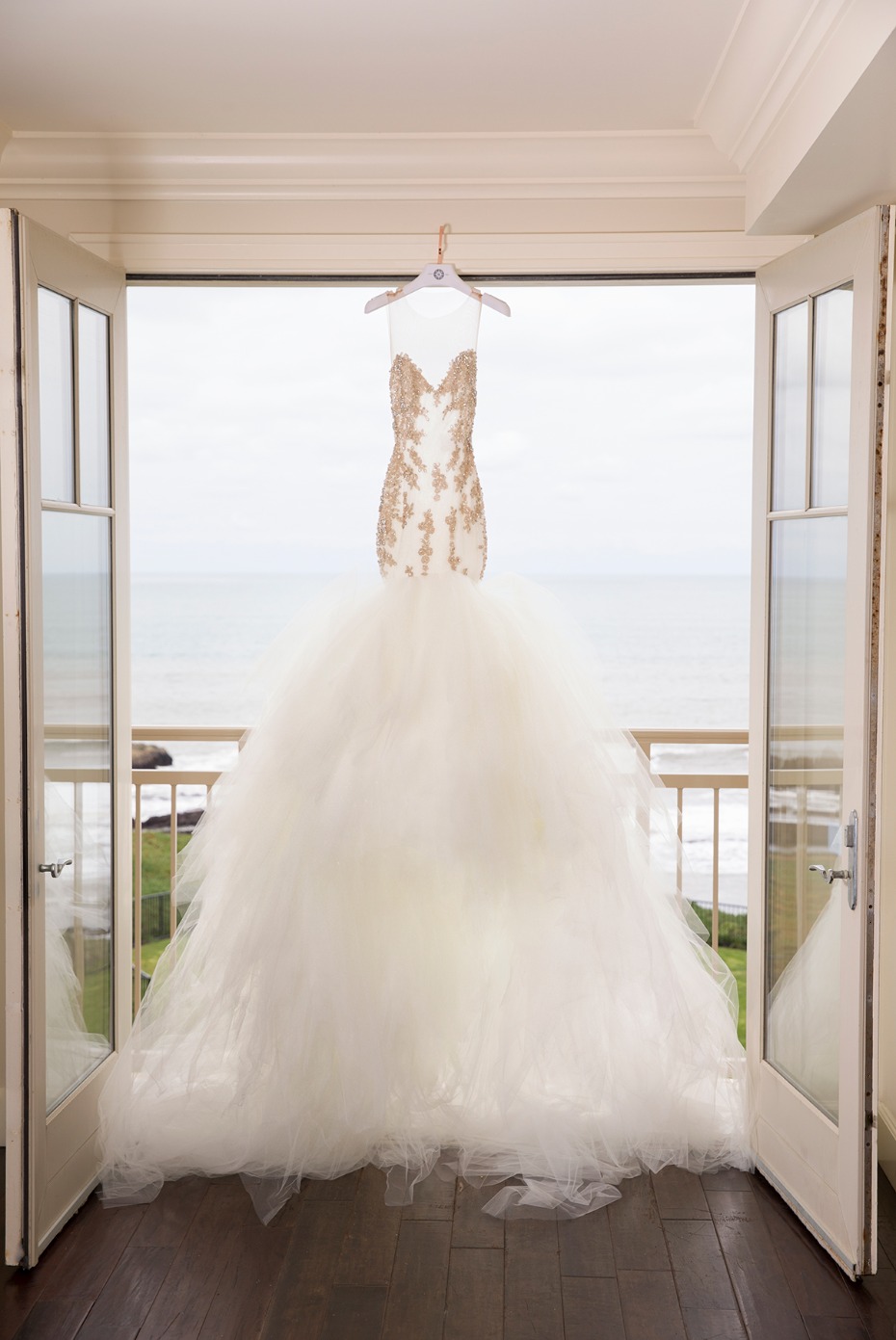 dramatic and romantic wedding dress from Galia Lahav