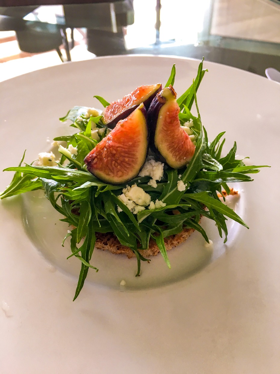 fig and crab salad