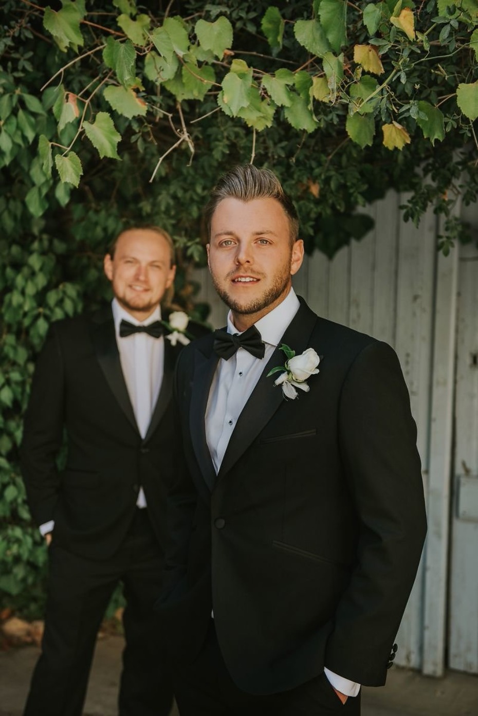 groom and his best man