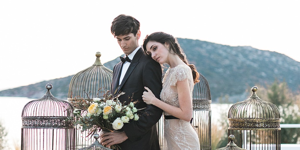 Gold And Yellow Wedding Ideas In Greece