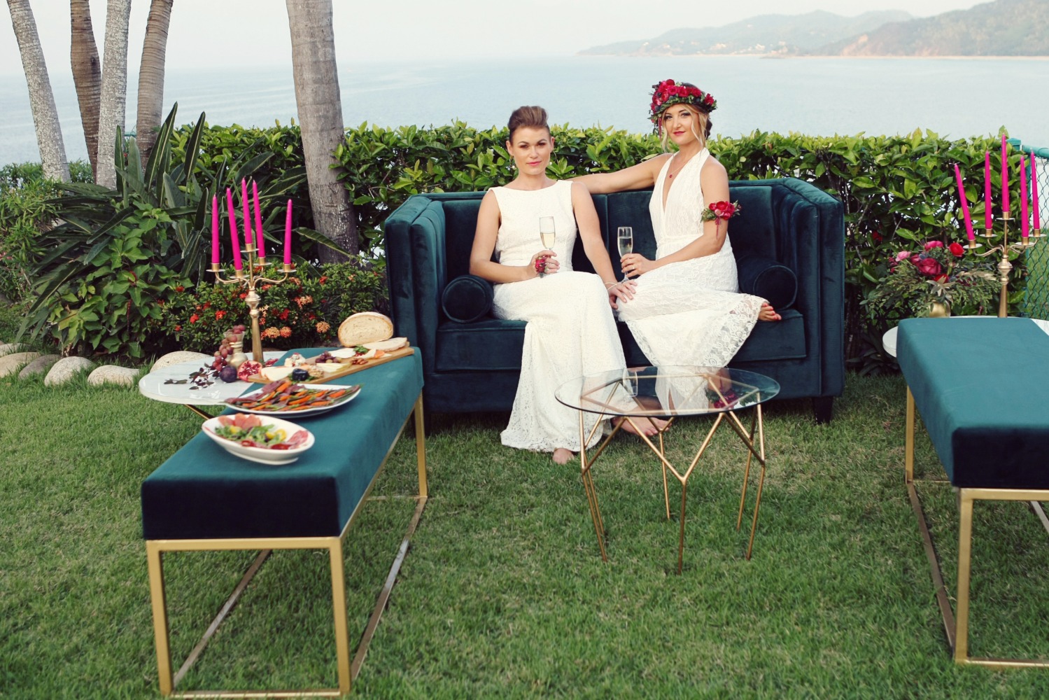 how-to-have-a-trendy-emerald-and-pink