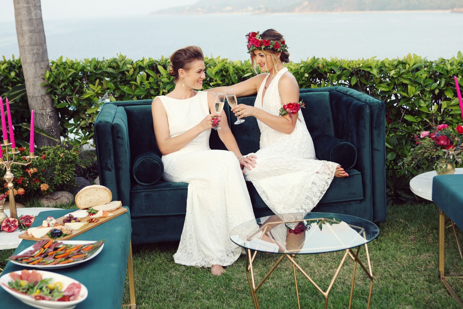 how-to-have-a-trendy-emerald-and-pink
