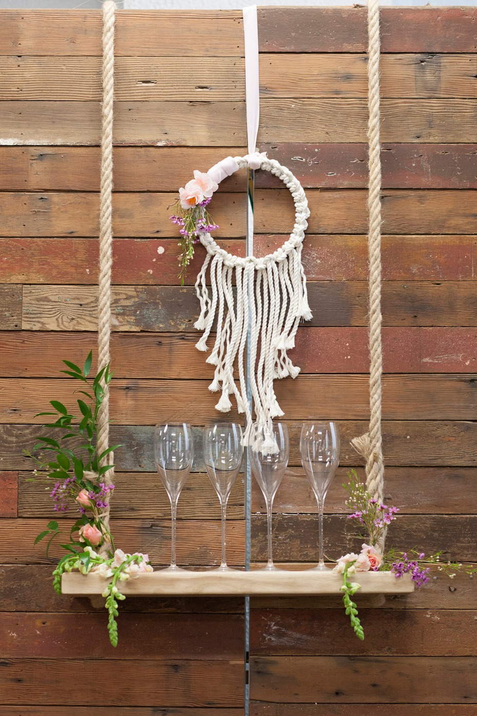 rustic chic with a boho vibe for your winery wedding