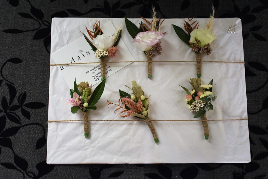wedding boutonieres