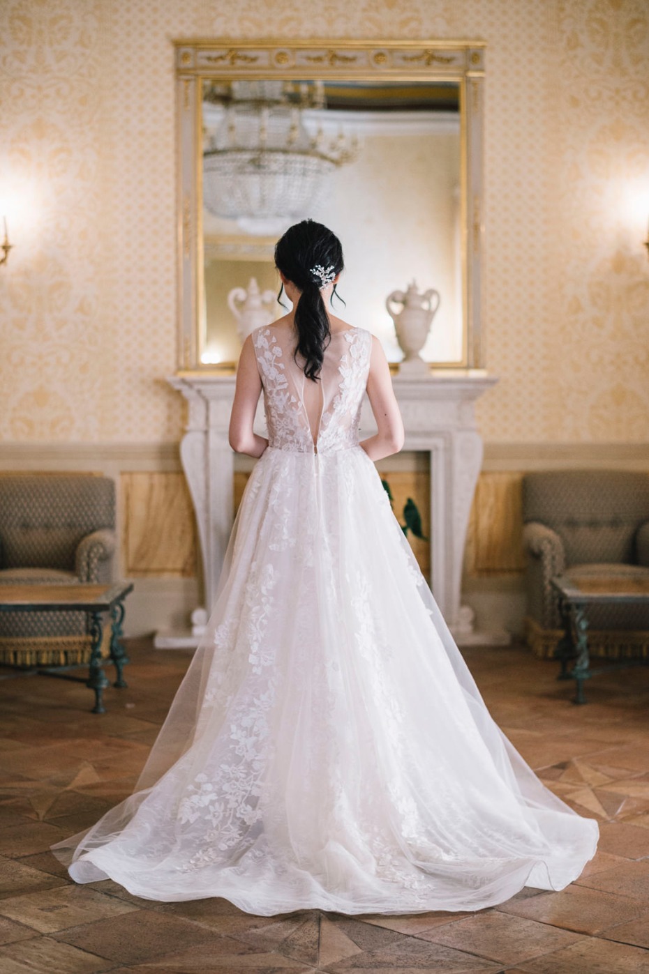 romantic wedding dress