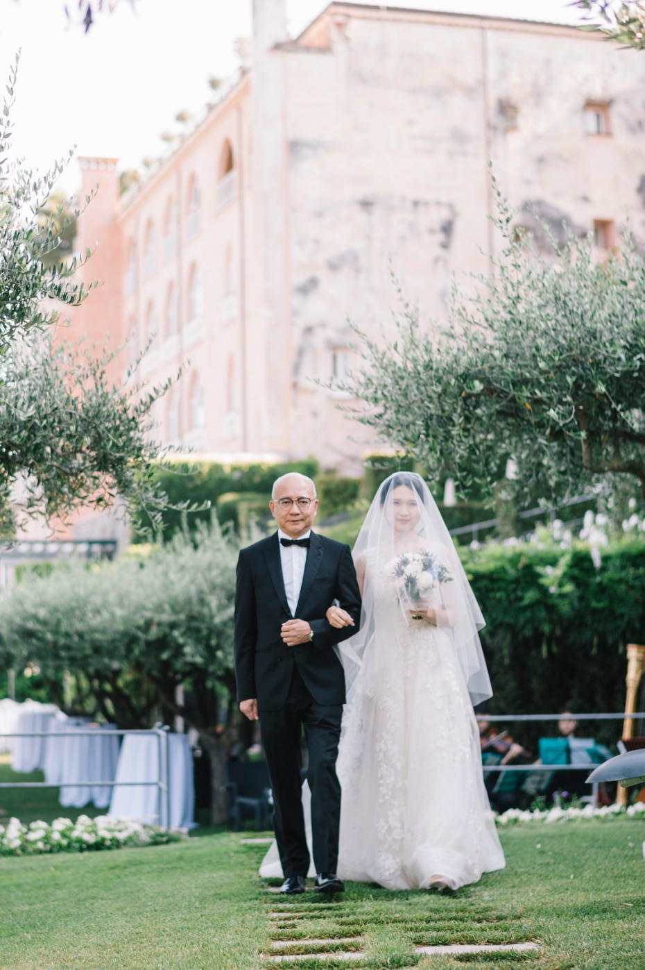 here comes the bride