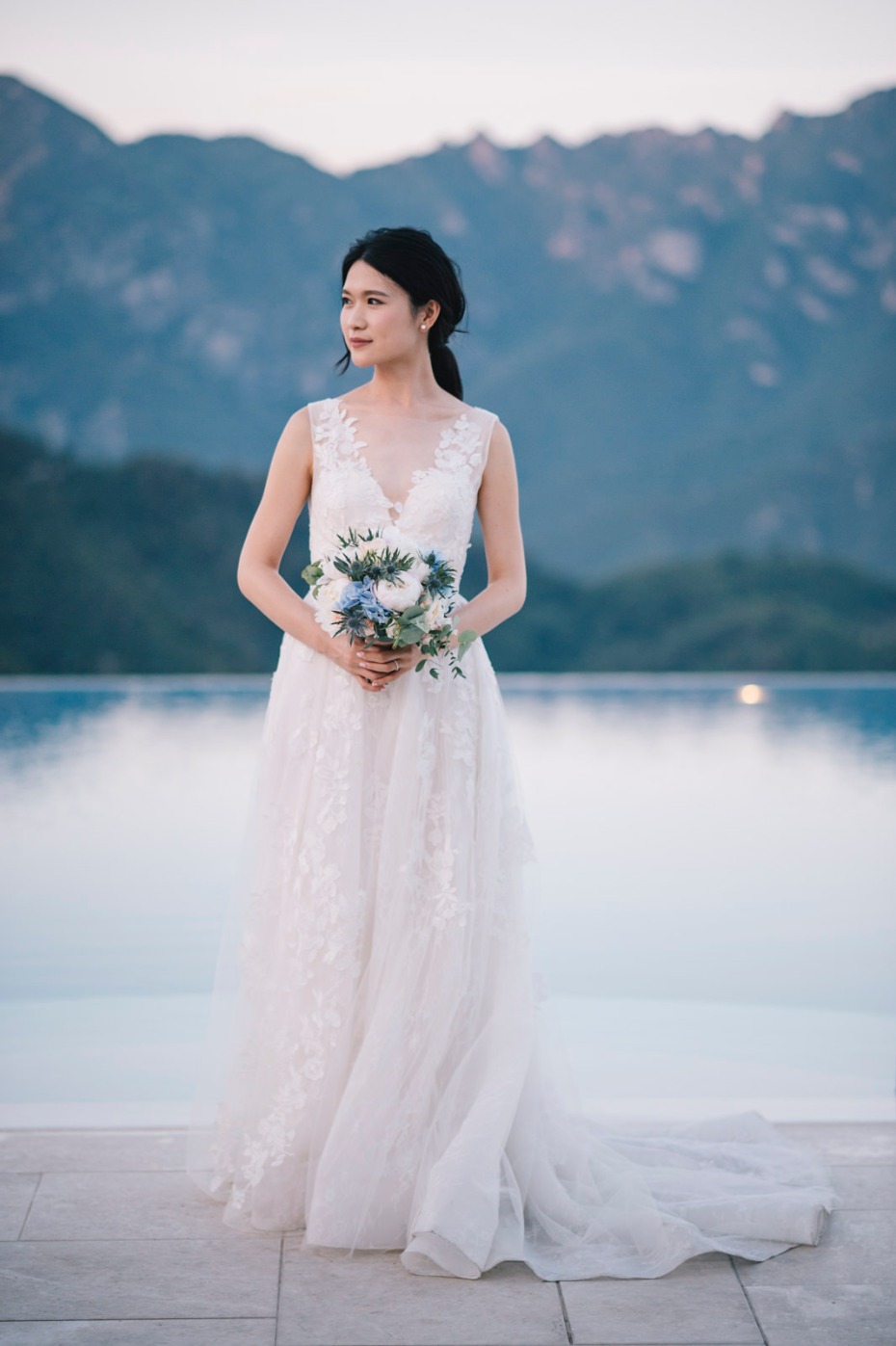 bride in Italy
