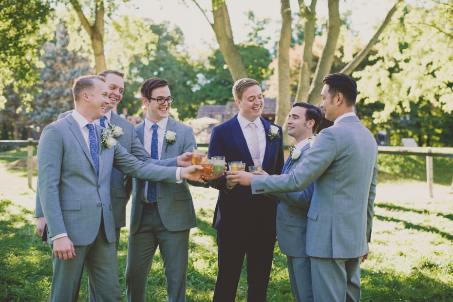 cheers to the groom