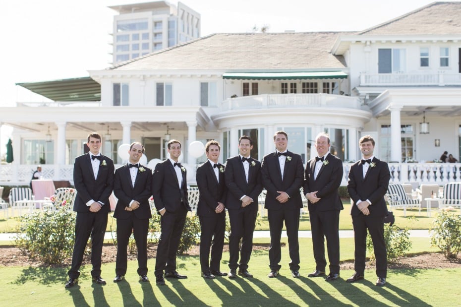 Classic and timeless look for groomsmen