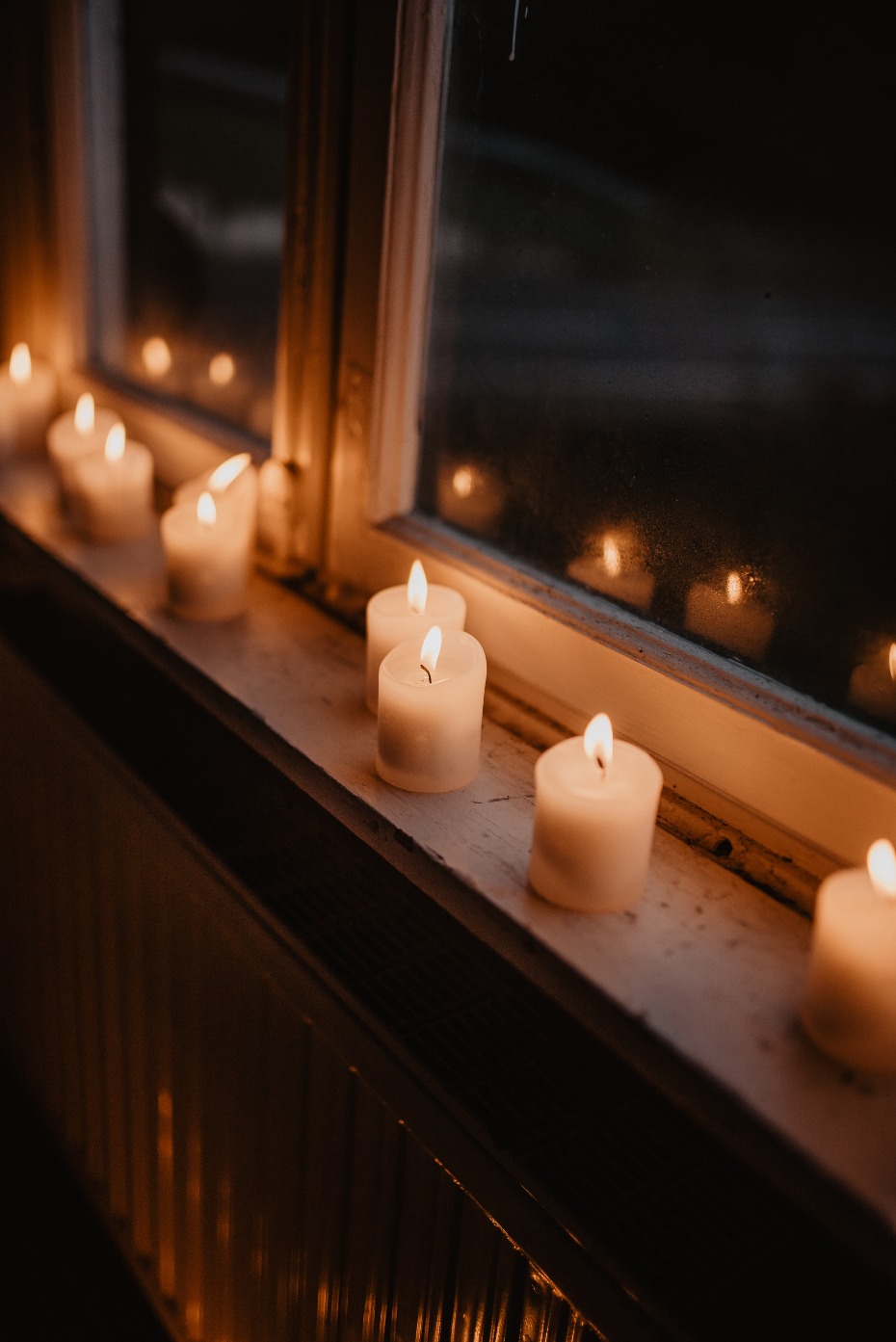 Candles make everything more romantic