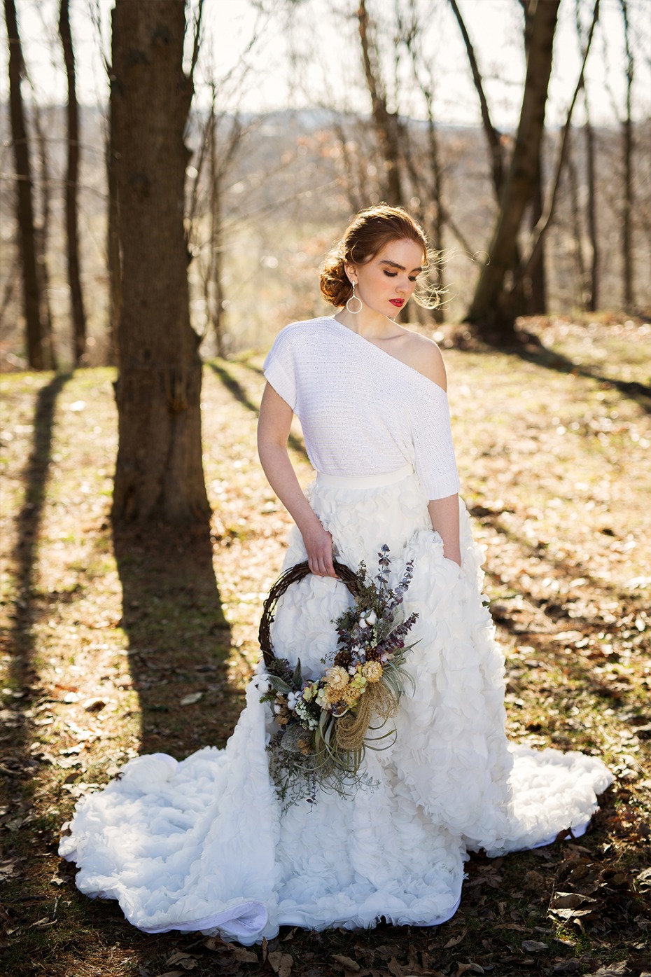 2 piece wedding look