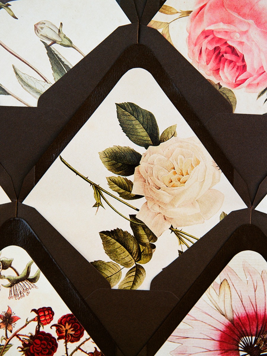 These DIY Floral Envelope Liners Are Too Cool