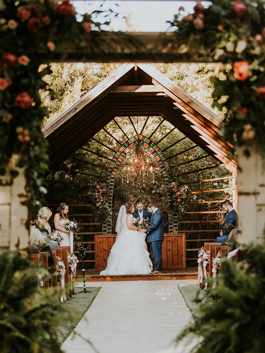 This Blush And Gold Boho Chic Wedding For 28K Will Warm Your Heart