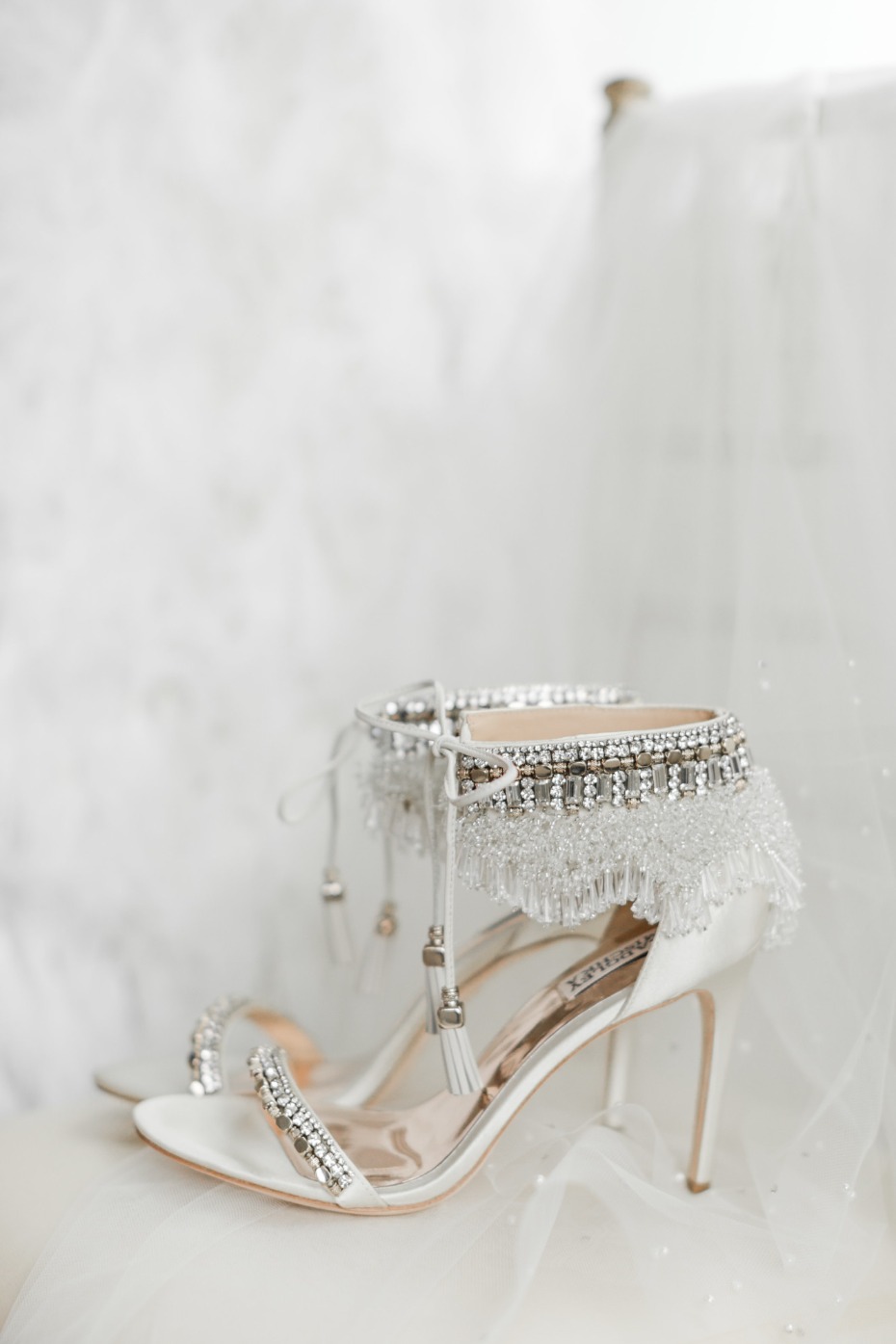 Bride heels from Badgley Mischka