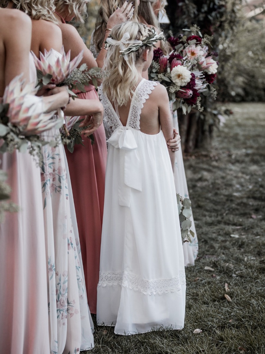 Blush and Red Modern Rustic Wedding at Gardner Ranch