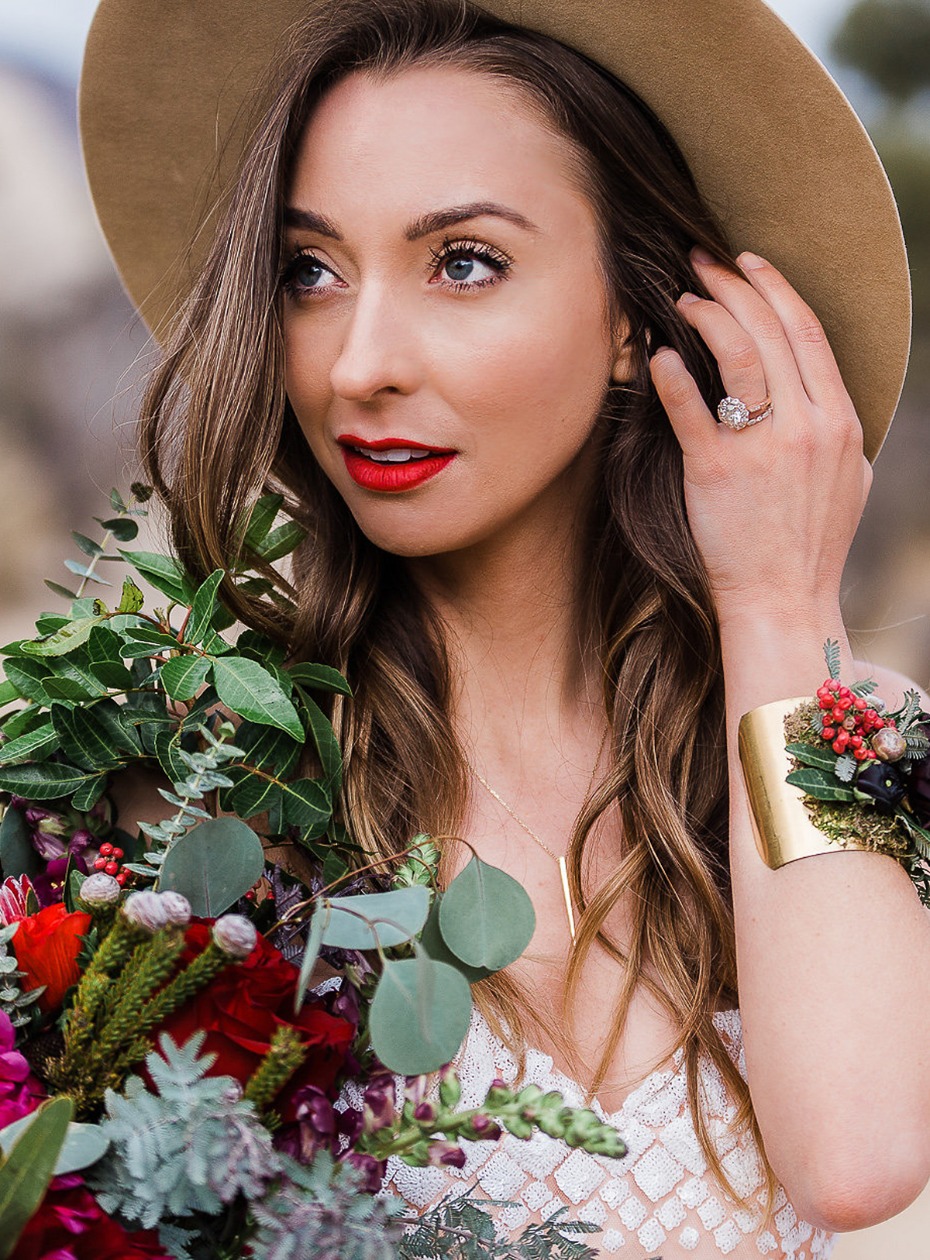 boho bridal style