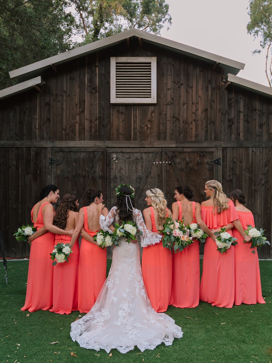 Bright and Elegant Outdoor Ranch Wedding in California