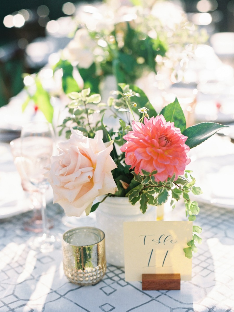 Garden Glamour Wedding In Santa Fe California