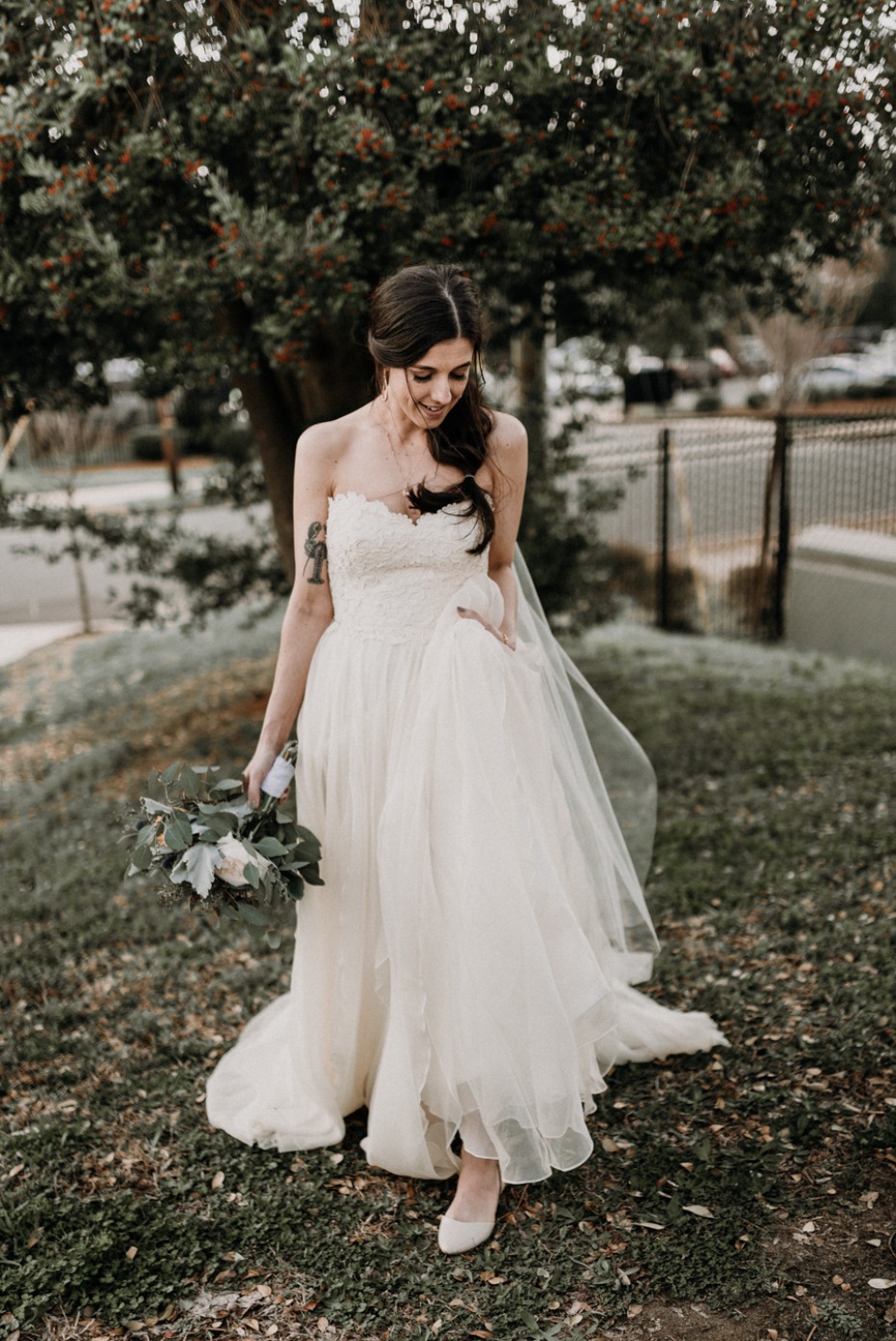 boho bridal style