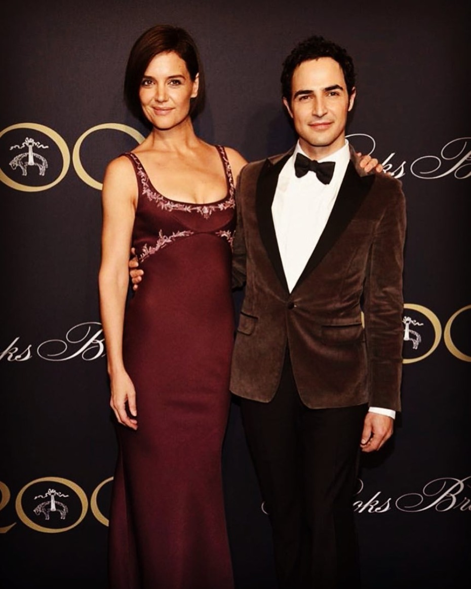 Katie Holmes and Zac Posen Brooks Brothers Event