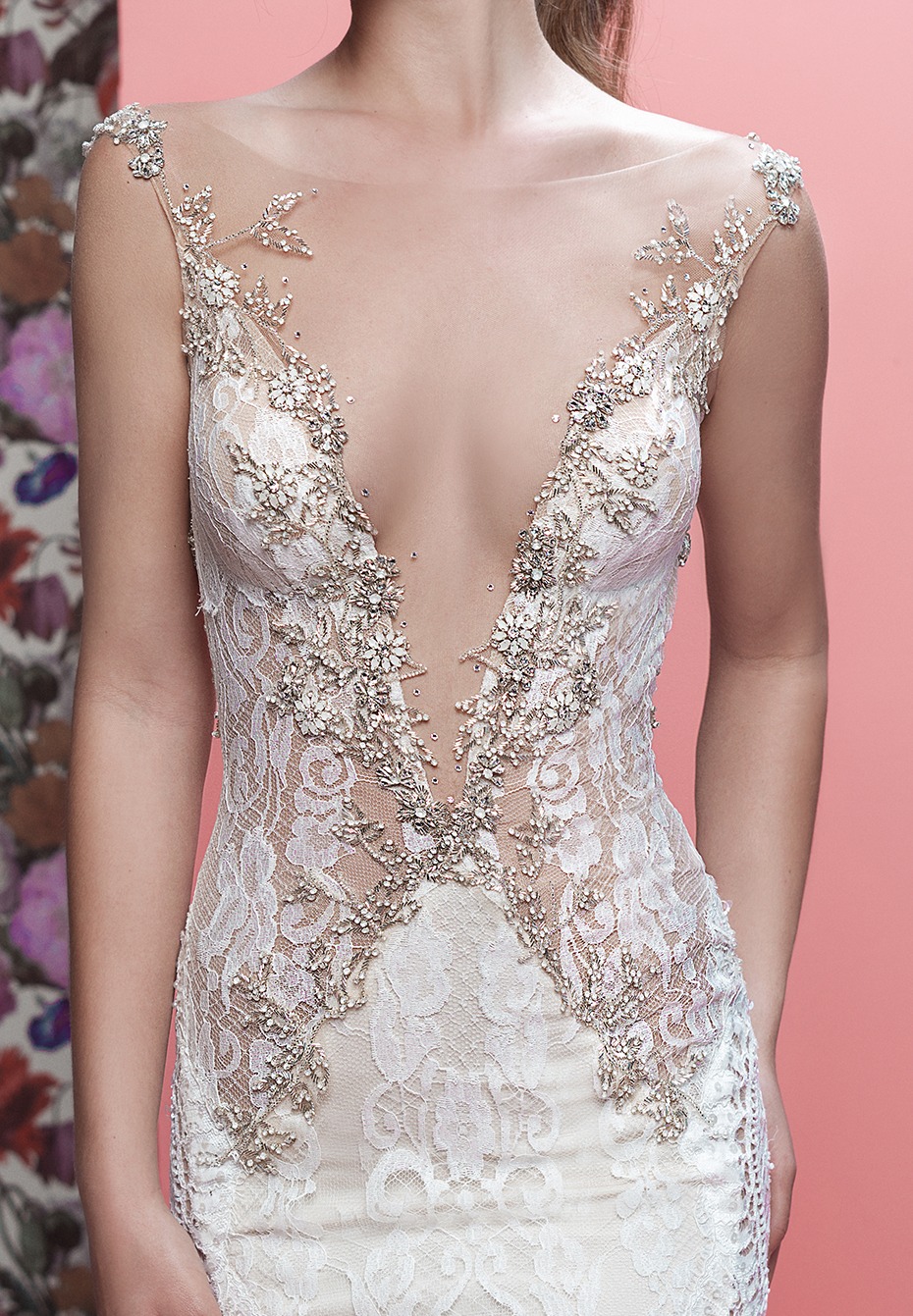 sexy lace wedding gown by Galia Lahav - The Luca