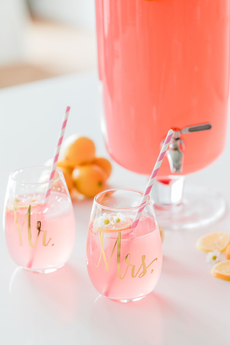 big batch cocktail - Main Squeeze Pink Lemonade