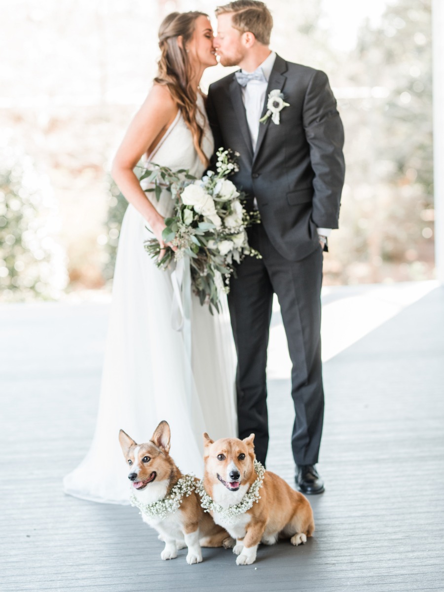 Natural Shades of Blue and Gold Boho Wedding Inspiration