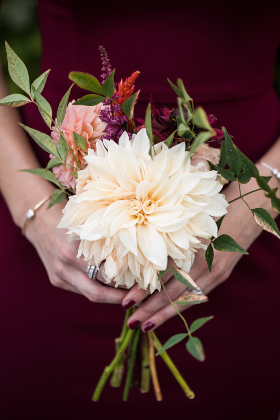 Simple bridesmaid bouquet
