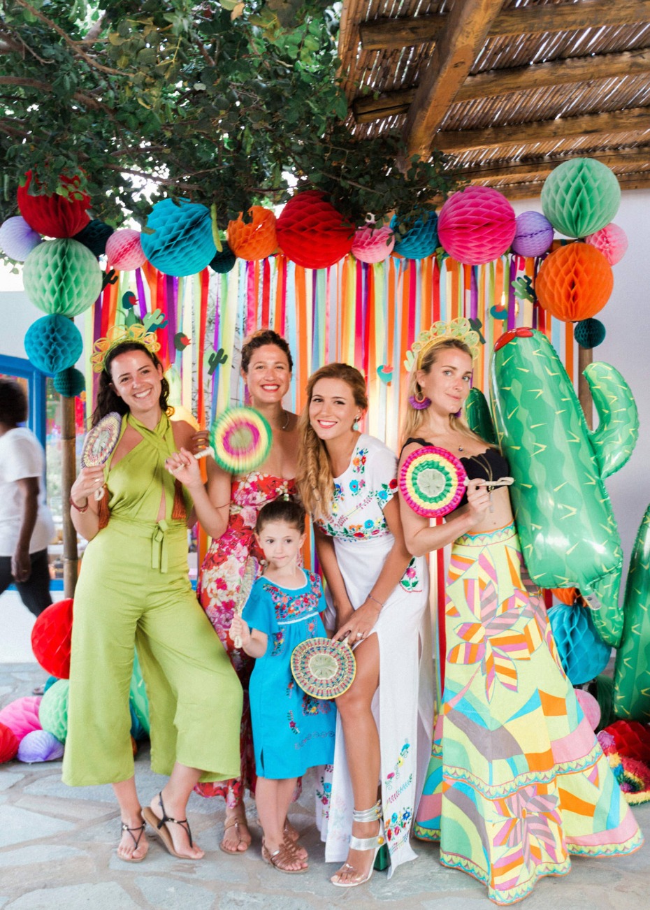 Pre-wedding fiesta in Greece