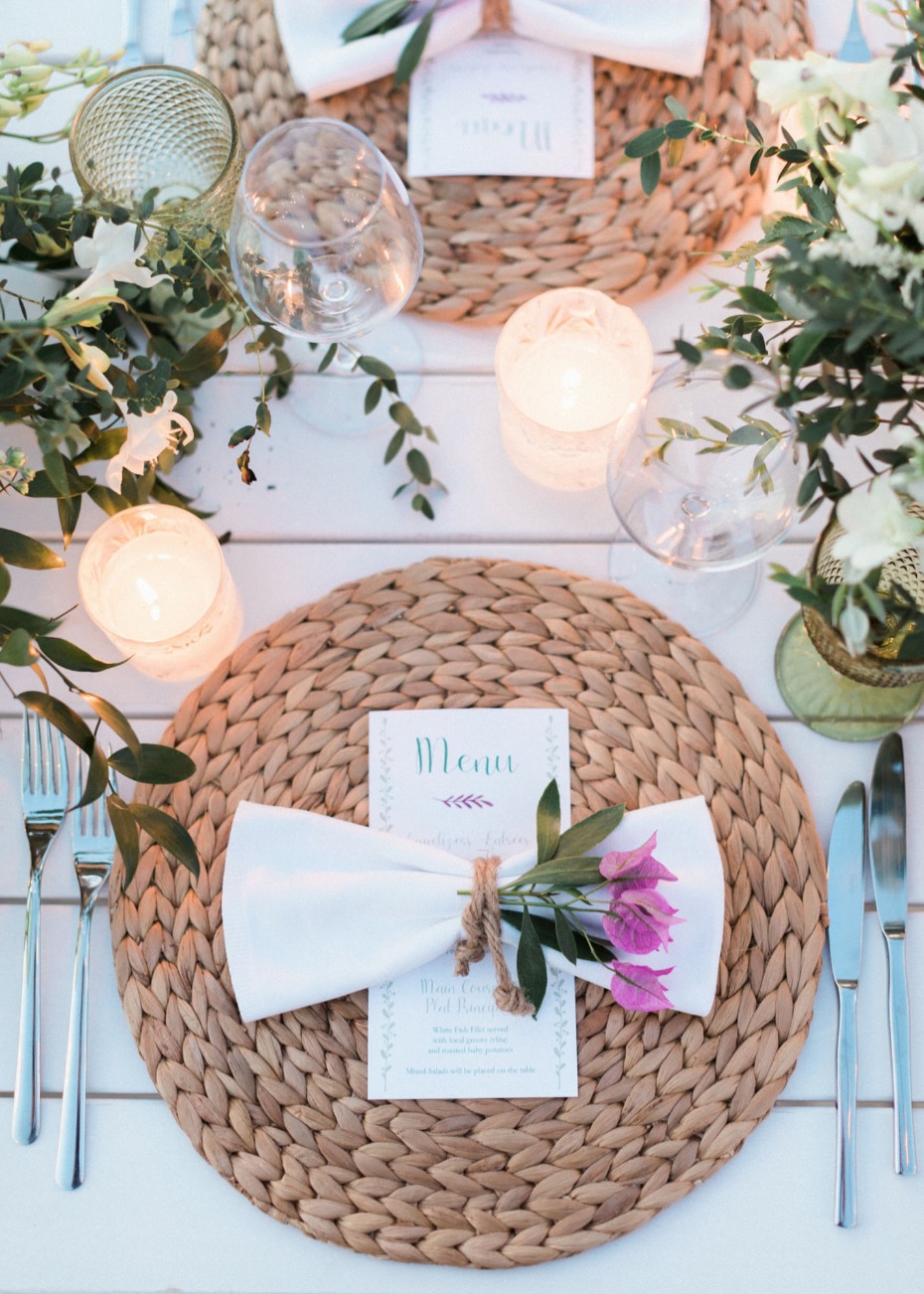 Natural place setting
