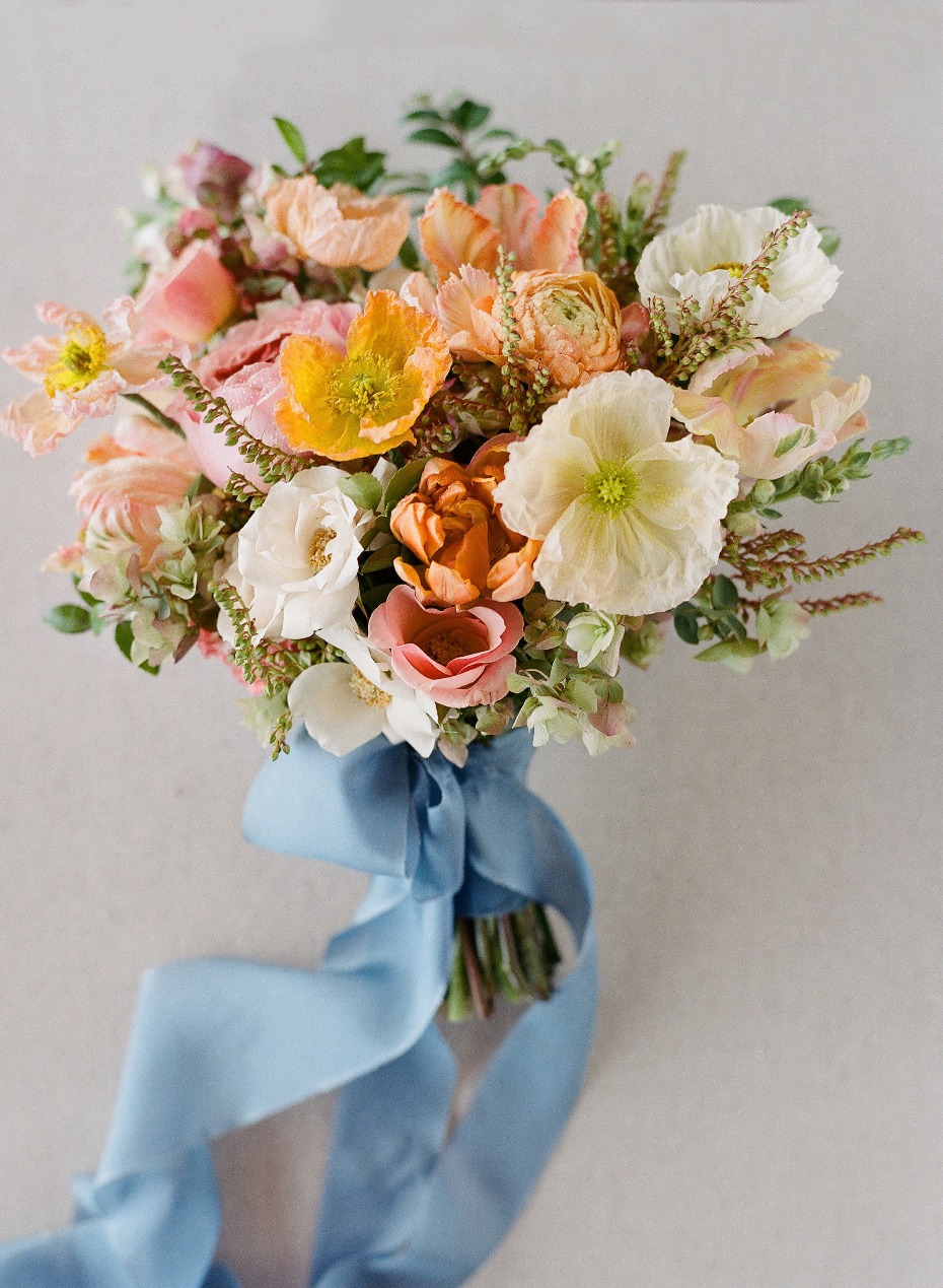 Spring Wedding Bouquet by Joel Serrato