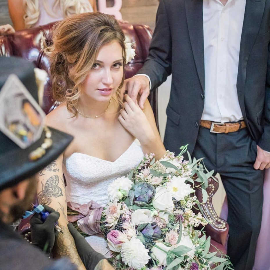 The Wedding Tattooer Photo by Jess Palatucci
