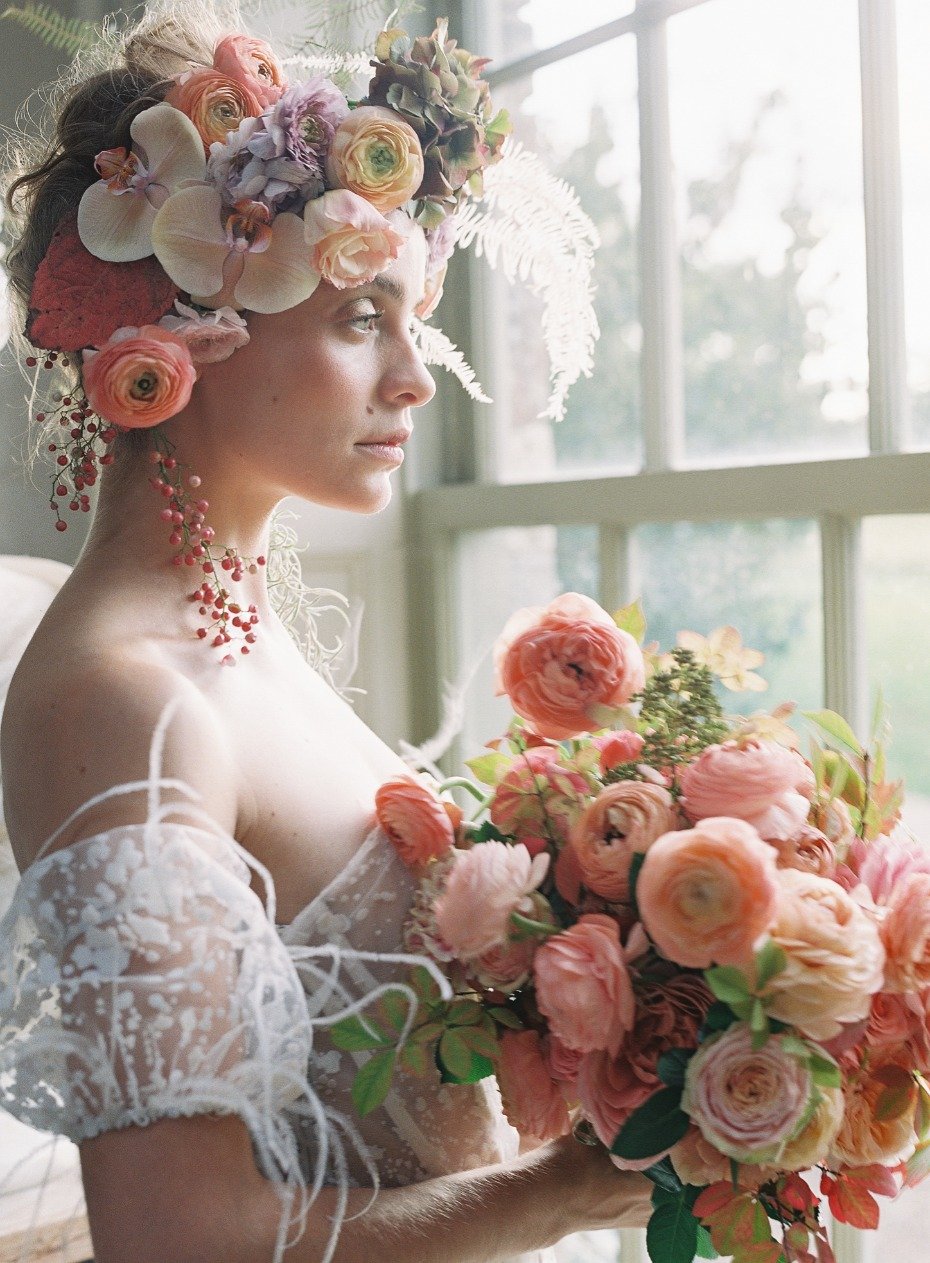 spring time bridal style