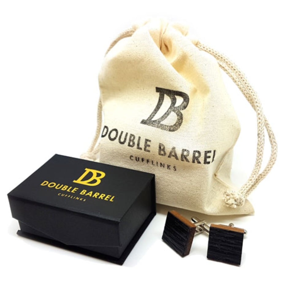 DB Double Barrel Cufflinks