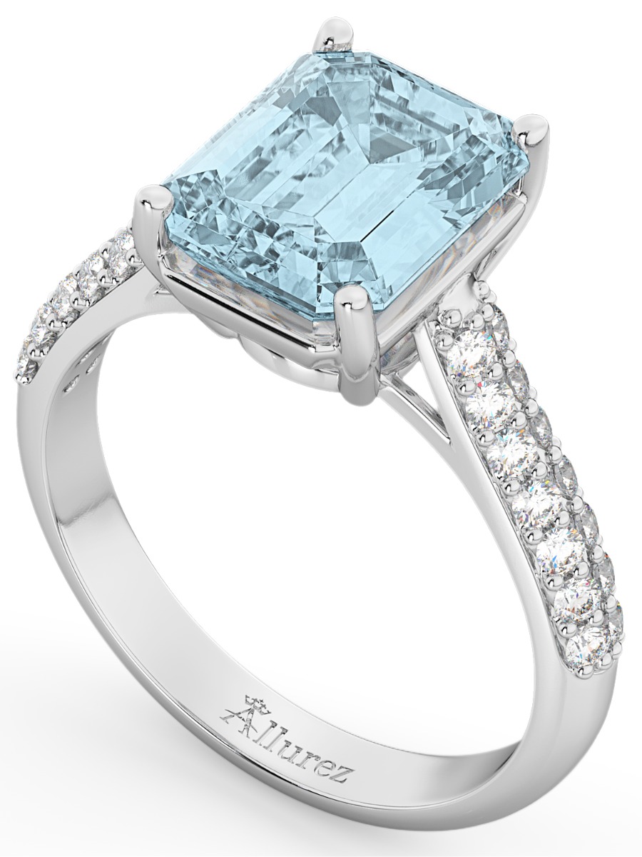 Current Crush: Colored Engagement Rings from Allurez