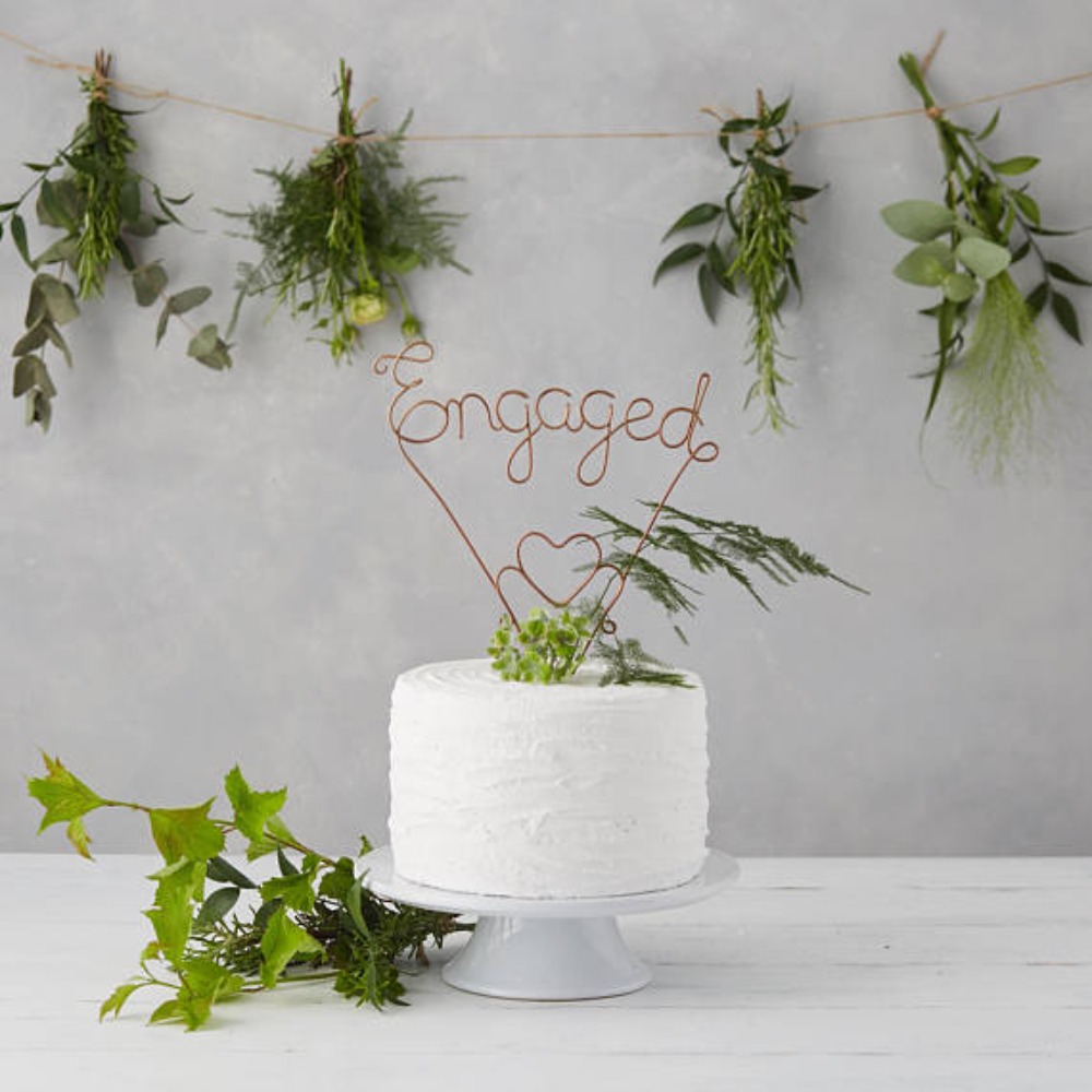 engagement-cake-topper